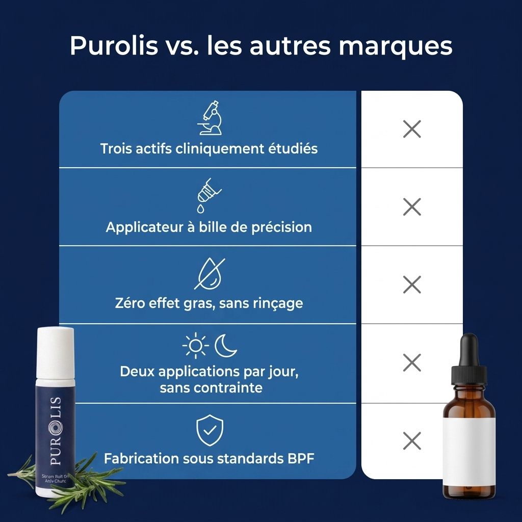 PUROLIS — Sérum Roll-on Densité & Volume