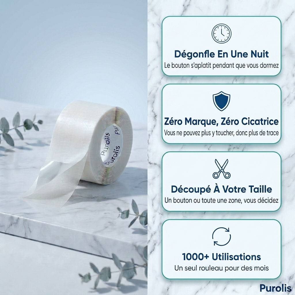 PUROLIS — Patch Hydrocolloïde Molluscum