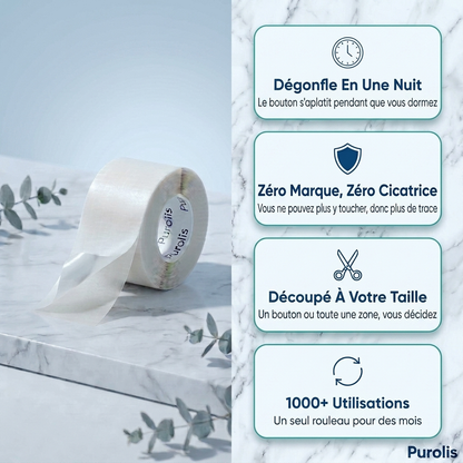 PUROLIS — Patch Hydrocolloïde Molluscum