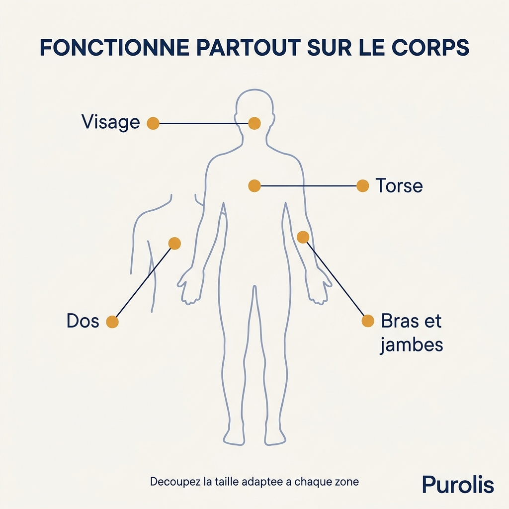 PUROLIS — Patch Hydrocolloïde Molluscum